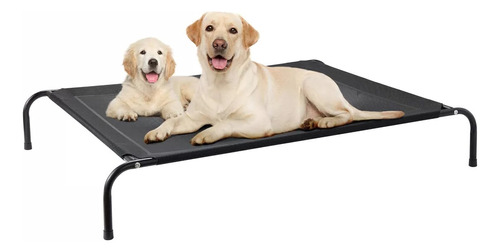 Camas Gigantes Para Perros Grandes Cama Elevada Tus Mascotas Color Negro