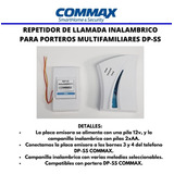 Repetidor De Llamada  Rep- Ss Inalambrico - Commax -