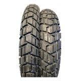 Juego Cubierta 110/90-17 + 90/90-19 Tt Coyote 3 Bross 125