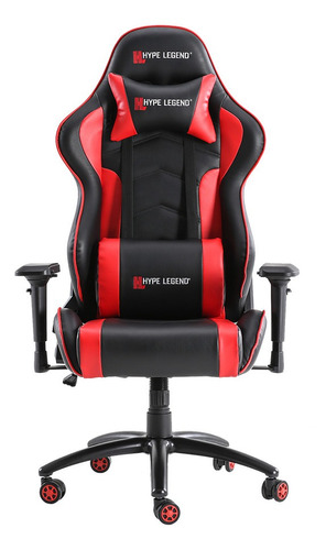 Silla Gamer Profesional Hype Legend Beast Rojo