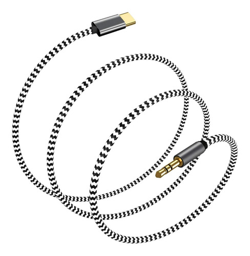 Cable Usb-c A Auxiliar 3.5mm Vimvip De 1 Mt Para Auricula...