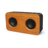 Insmy Altavoz Bluetooth Retro, 20w Portátil De Madera Para E