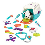 Juego De Pretender Para Niños Kit Veterinario Dálmata 15pzs