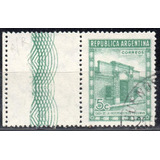 Argentina 1943. 5c Casa De Tucumán Con Complemento, Usado