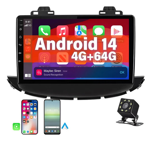 Estéreo Android Auto Para Chevrolet Trax 2017-2022 Carplay