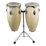 Conga Lm Drums Cg-1228 10*11 Natural De 10 Y 11 Con Atril