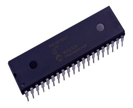 Pic16f887 16f887 Microchip Microcontrolador Dip-40