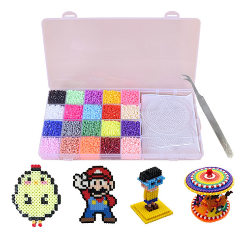 Kit Pixel Art / Hama Beats Mini 2.6mm 11000pcs + Accesorios 