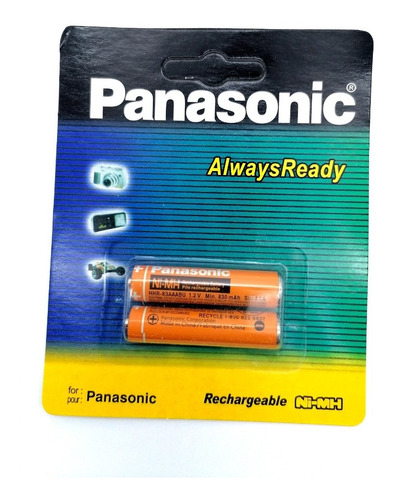 Bateria Panasonic Tel Inalambricos Hhr-55aaa Blister 1 Par