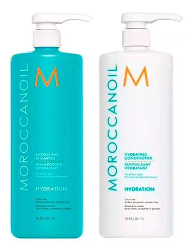 Shampoo Acondicionador Hidratante Moroccanoil Hydration 1000