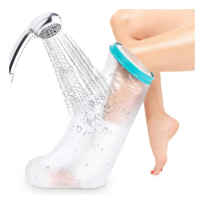 Protector De Yeso Ducha Cubierta Funda Agua Venda Pierna Pie