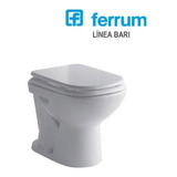 Ferrum Bari Inodoro Corto Asiento Ferrum Tapa Herraje Nylon