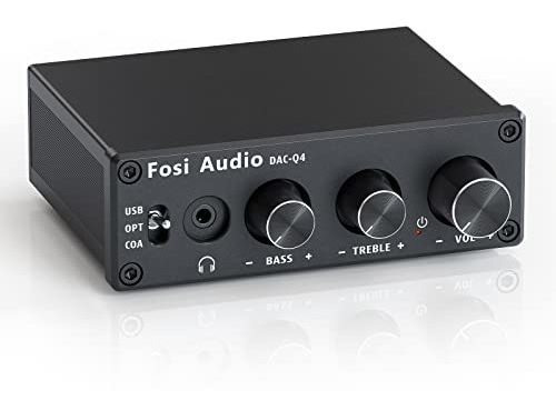 Amplificador De Auriculares Fosi Audio Q4 Dac 24-bit 192