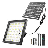 Lámpara De Exterior Para Cobertizo De 124 Led, Impermeable,