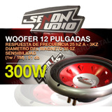 Sub Woofer Senon Audio- 12'' 300watts  Dyx 1226/63 