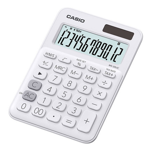 Calculadora Casio Mi Esilo Ms-20uc-we Color Blanco