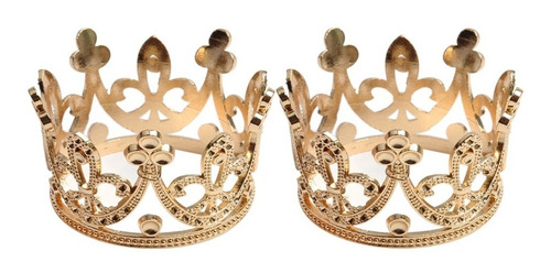 Tiara Princesa De Corona Corona Mini 2pcs Diadema Reina De