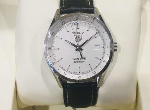 Tag Heuer Carrera Gmt. Calibre 7, Twin Time. 39mm.