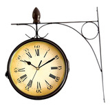 Reloj De Pared Doble Sid Vintage