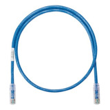 Cable Conexion Cat6 Utp 2,1 M Color Azul Panduit