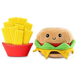 Juguetes Mordibles Perro Moredera Papas Fritas Hamburguesa