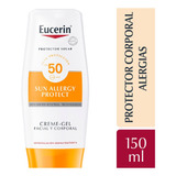 Eucerin Sun Body Crema Gel Fps 50 150 Ml