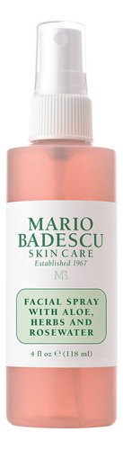 Mario Badescu Espray Facial Con Aloe, Hierbas Y Agua De Ros.