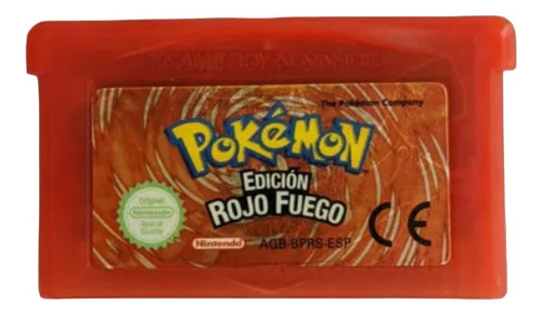 Pokémon Edición Rojo Fuego Game Boy Advance