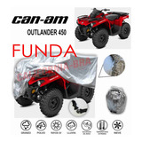 Funda Cubierta Lona Moto Cubre Can-am Outlander 450