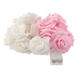 Cadena De Luces Rose Flower, Funciona Con Usb/pilas