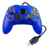 Control Generico Compatible Con Xbox Clasico Cristal Azul