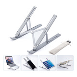 Base Soporte Laptop Aluminio,plegable,portátil Y Ajustable