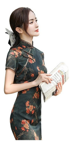 Top De Mujer Cheongsam Estilo Chino Joven