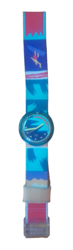 Reloj Pop Swacht Original Década Del 80 Funcionando Perfecto