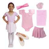 Bailarina  Conjunto Kit Completo Ballet Clássico Lindo Balé