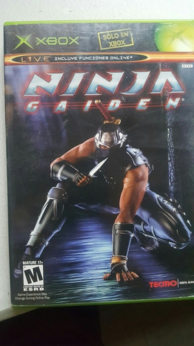 Ninja Gaiden Xbox Clásico Físico Y Original 