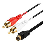 Combo De Cable S-vídeo Y Audio Rca De 75 Pies, Complejo