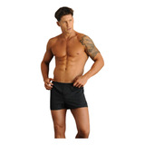 Pack 3 Boxer Hanes Algodón Camisero Tela Plana Art.8001