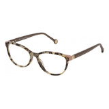 Gafas Carolina Herrera Optico Vhe739-9bb Marco Verde Olivo