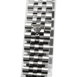 Pulsera Rolex 1.5cm Acero Inoxidable Plateada Corona