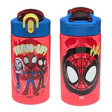 Botella De Agua Para Niños Marvel Spiderman De Zak Designs