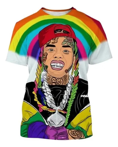 Zz Playera Rapper 6ix9ine Singer Hip Hop Tekashi69