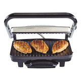 Parrilla Para Panini 1500 W Hamilton Beach 25410 Smc