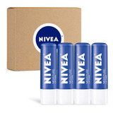 Nivea Lip Care Bálsamo Para Labios 4 Piezas 