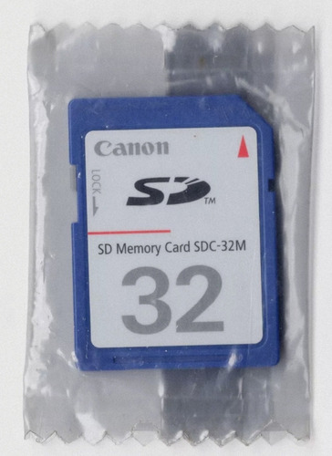 Tarjeta De Memoria Digital Segura Canon Sdc-32m 32 Mb 80mb/s