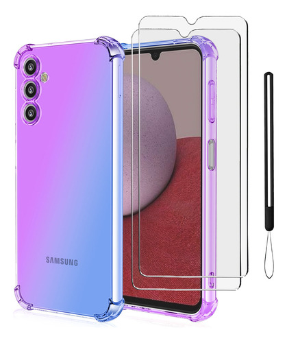 Funda Para Galaxy M34 + 2 Micas + Correas