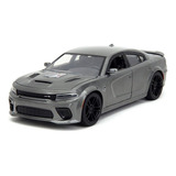 Dodge Charger 2021 Srt Hellcat Rapidos Y Furiosos 1:24 Jada Color Gris