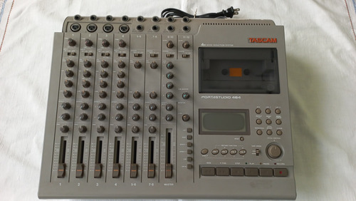 Tascam 464-424 Portastudio Cassete 4 Canais. 100% Revisado!