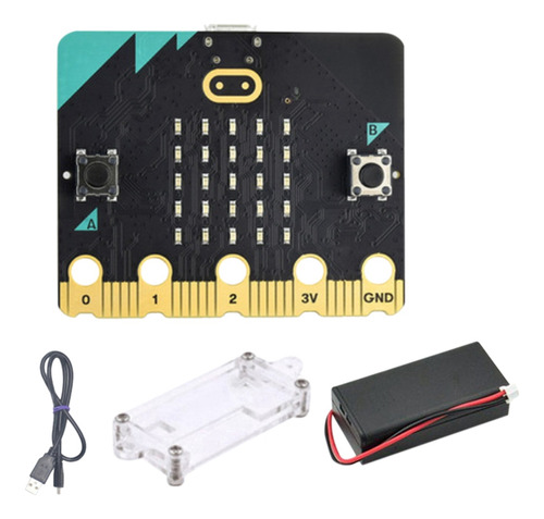 Kit De Inicio De Bbc Micro:bit V2 Con Placa De Desarrollo In