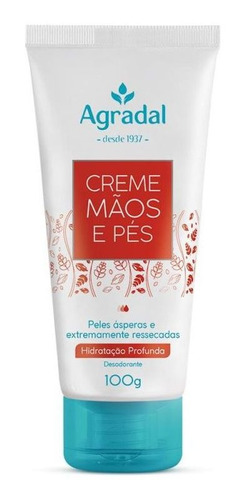 Creme Mãos E Pés Agradal 100g